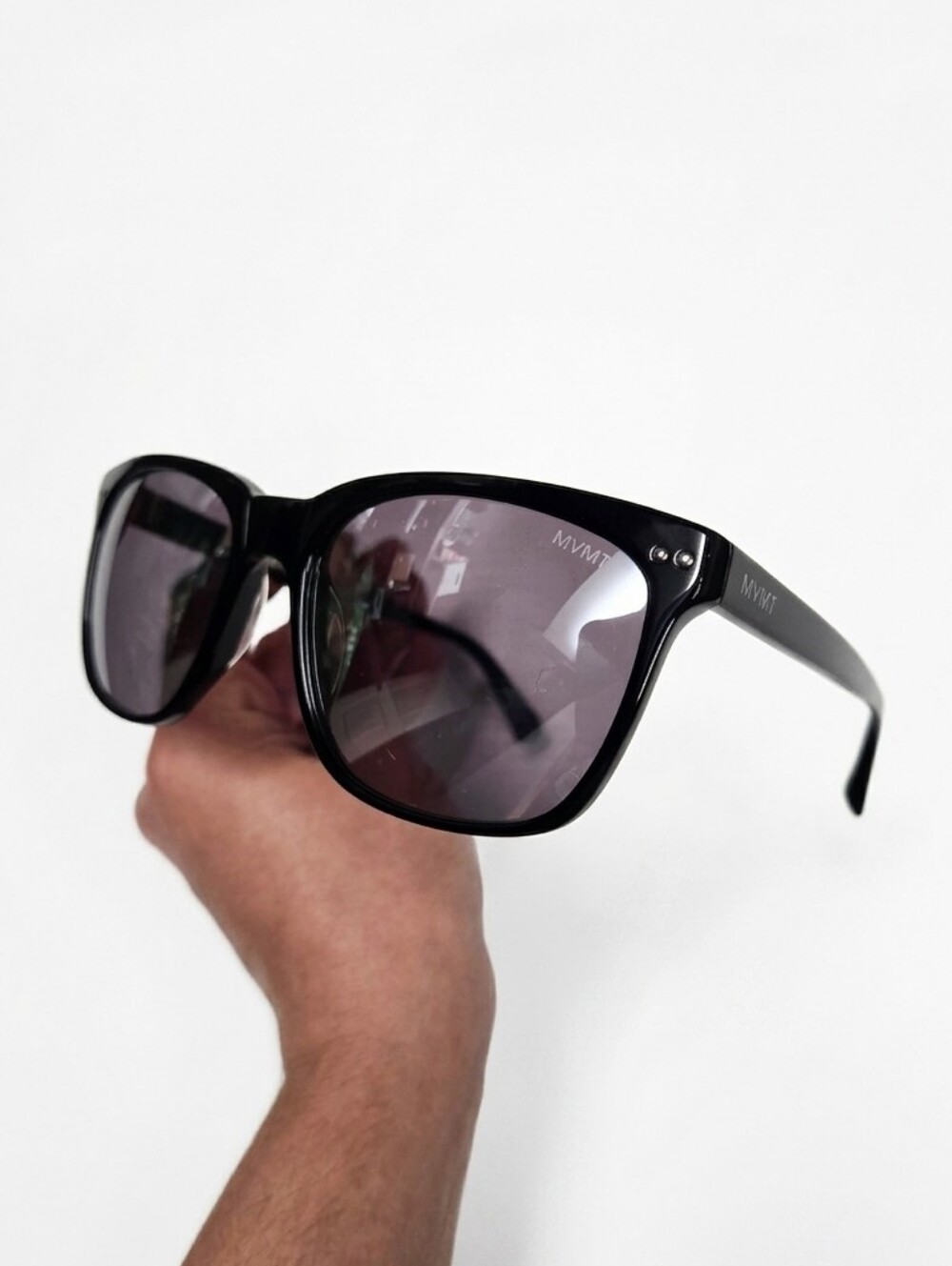 MVMT Ritual Classic Square Sunglasses - Black Frame